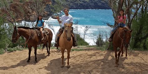 Kauai Horseback Riding Tours Horseback Riding In Kauai Ilovehawaii