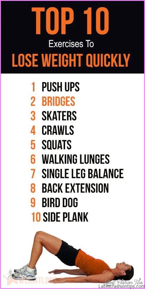 10 Exercises For Weight Loss At Home