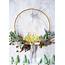 11 Cool And Easy DIY Embroidery Hoop Christmas Wreaths  Shelterness