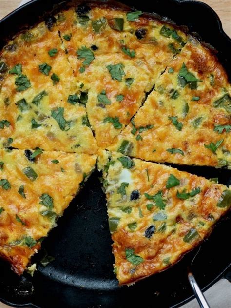 Southwestern Frittata With Black Beans Everyday Homemade In 2023