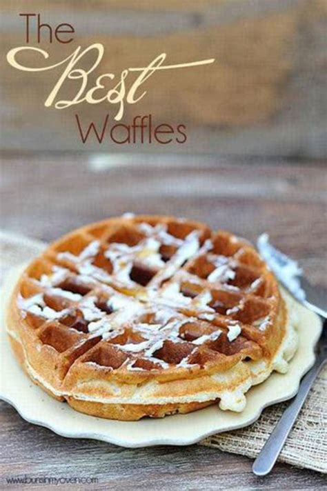 This easy waffle recipe doesn't take long to make and. BEST Belgian Waffles! Easy Recipe Ideas For Homemade ...