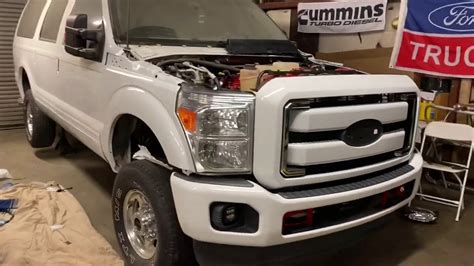 Ford Excursion Front End Conversion Youtube