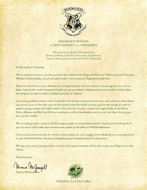 One of the first things i made was a hogwarts acceptance letter a project which i recently decided to revisit for a blog entry. This Hogwarts Rejection Letter Is Going Viral for a Good ...