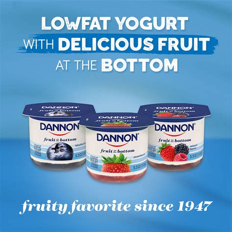 Dannon Fruit On The Bottom Raspberry Yogurt 53 Oz Shipt