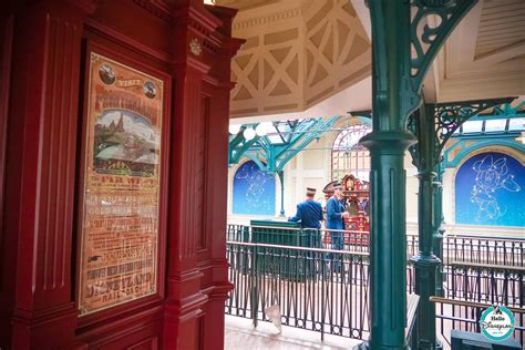 Disneyland Paris Railroad Main Street Station Hello Disneyland