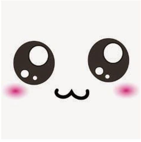 This should definitely be a Roblox face! en 2020 | Caritas kawaii para