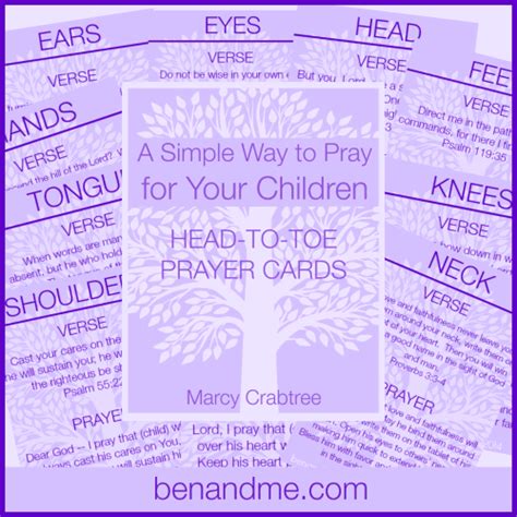 A Simple Way To Pray For Your Children With Free Printable Prayer