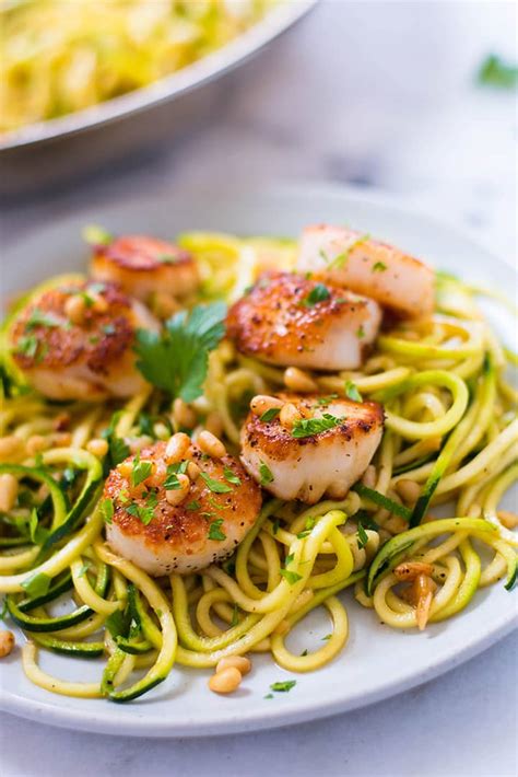 As a higher resting heart rate has been linked to an increased risk of sudden death, the result of happily, as our recipes, such as our serving ideas for scallops (immediately below) show, it's a quick, easy and most importantly, delicious prescription. Recipe Low Calorie Small Scallops - Bacon Scallops With ...