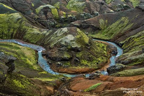 River Bend Highlands Iceland Europe Synnatschke Photography