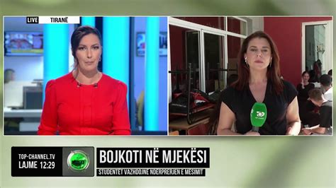 Top Channel Bojkoti N Mjek Si Student T Vazhdojn Nd Rprerjen E