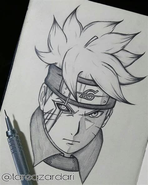 Learn To Draw Manga Drawing On Demand Desenho Do Boruto Naruto E