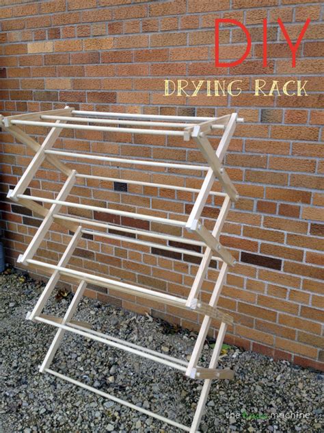 Diy rv clothes drying rack. DIY Drying Rack // The Haas Machine | Diy rack, Wooden ...