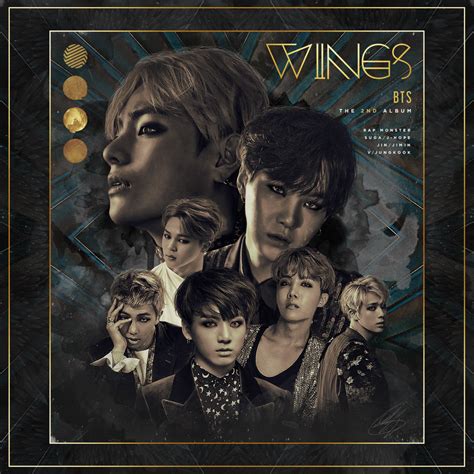 Bts Wings By Goldendesigncover On Deviantart