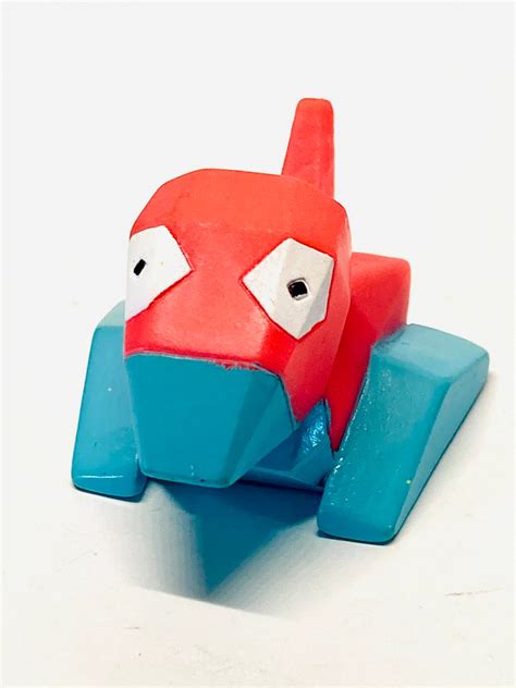 Porygon Mini Figure Doll Pocket Monster Very Rare From Japan Vintage