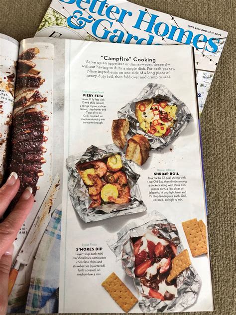 Get the recipe at good housekeeping ». "Campfire" Cooking from Good Housekeeping June 2019 ...