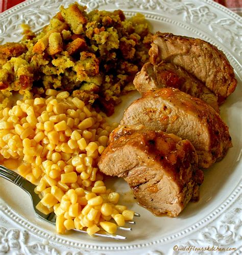 A wonderful dinner idea that results in a tender and by the way, these one pan meals are my favorite. Easy Peachy Honey Mustard Roast Pork Tenderloin ...