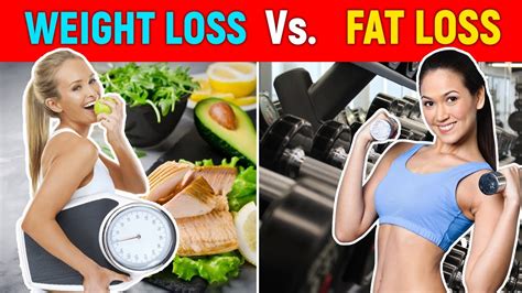 The Difference Between Weight Loss Vs Fat Loss You Never Knew About Youtube