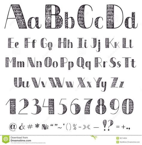 Hand Drawing Alphabet Cool Fonts To Draw Fonts To Draw Lettering