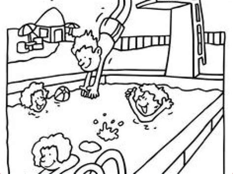 8 Magnifique Coloriage Piscine Photograph  COLORIAGE