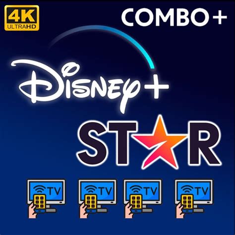 Combo Disney Plus Star Plus Pantallas Jxr Ultrastore