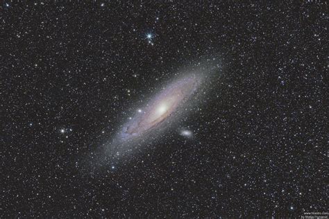 M31 Andromeda Galaxy Widefield - Astrophotography by HrAstro