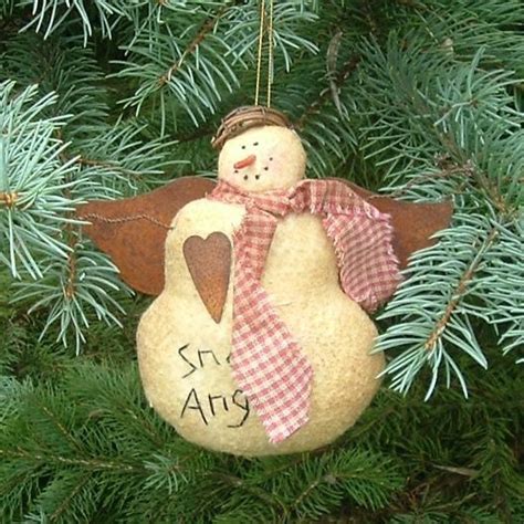 Snowman Snow Angel Ornament By Salowicious On Etsy