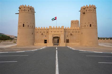Desert Castle In The Liwa Oasis In The Emirate Of Abu Dhabi United