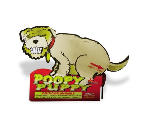 Poopy Puppy By Boomer Fireworks Sold At Aah Fireworks Aah Fireworks