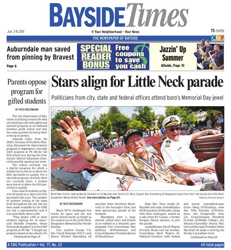 Bayside Times 6211 By Cng Community Newspaper Group A News