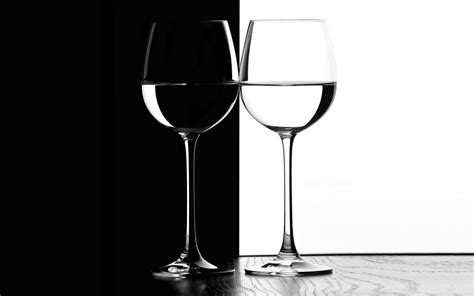 Contrast Glass Photography Wine Glass Photography Wine Wall Art Decor