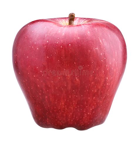 Red Apple Isolated On White Background Stock Photo Image Of White