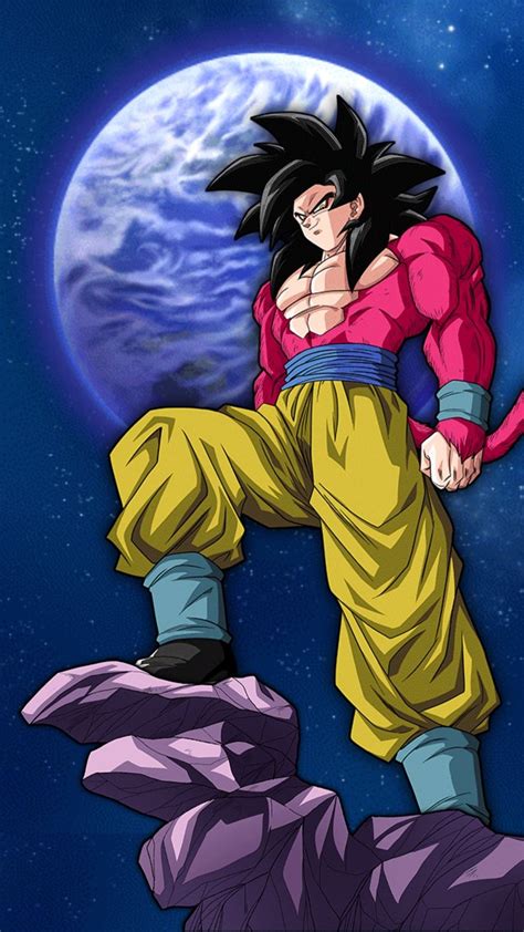 Goku Ssj4 Personajes De Dragon Ball Dibujos Goku Super Saiyajin 4