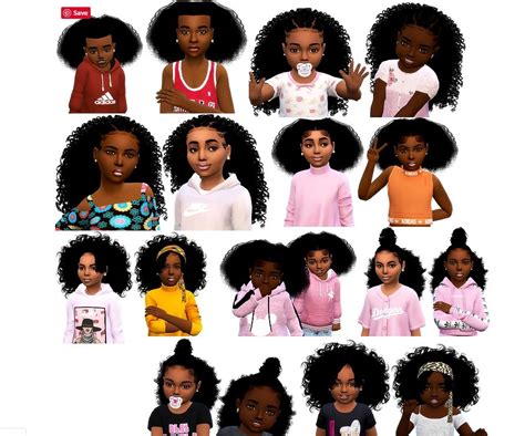 Pin By Rimyag On Sims 4 Children In 2020 Toddler Hair