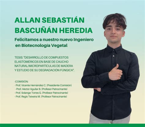 Allan Sebastián Bascuñán Heredia Es Nuestro Nuevo Ingeniero En