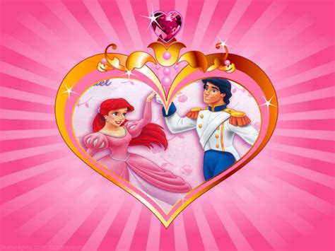 Ariel And Eric Disney Valentines Day Fan Art 34492528 Fanpop
