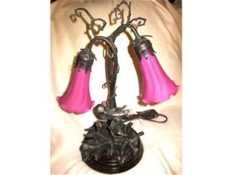 Usually, tiffany stuff is very costly but not today. Nightmare Before Christmas SALLY glass lamp L.E 1993 ...