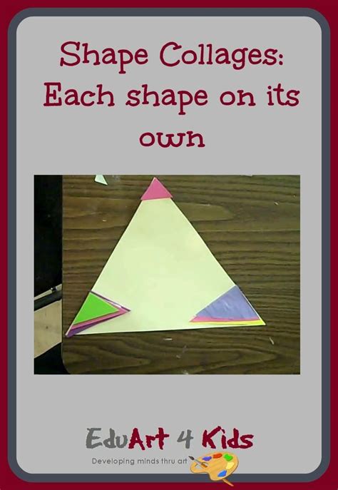 Geometric Shape Collages Using All Of The Basic Shapes You Can Even