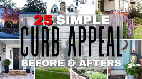 25 Simple Curb Appeal Before And After Ideas You Have To See Youtube