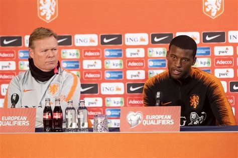Ronald koeman says there are 'great talents' in his netherlands squad going to the nations league finals. Statement Koeman en Wijnaldum: 'Wij lopen van het veld bij ...