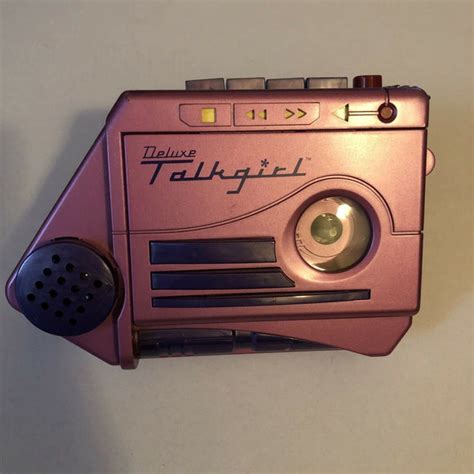Vintage Deluxe Talkgirl Cassette Player And Recorder 1993 With Built In
