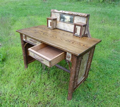 Handmade table, reclaimed wood furniture, recycled furniture, rustic furniture. Hand Made Rustic Desk by Custom Rustic Furniture by Don ...