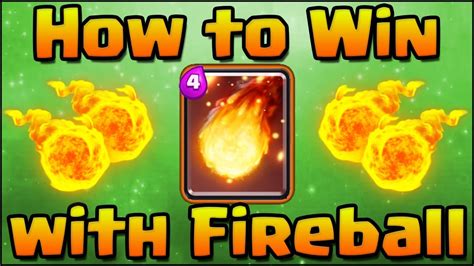 Clash Royale Best Deck For Fireball Challenge How To Get 6 Easy