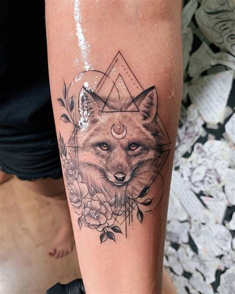 Tattoos Red Fox Tattoos Tribal Tattoos Geometric Tattoo Arm