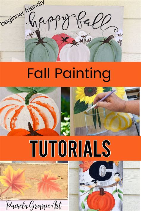 Fall Painting Tutorials Explore Your Creativity