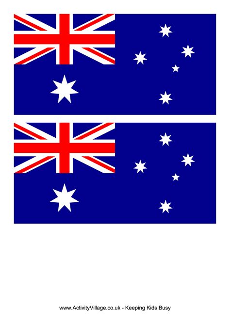 Printable Australian Flag Printable Word Searches
