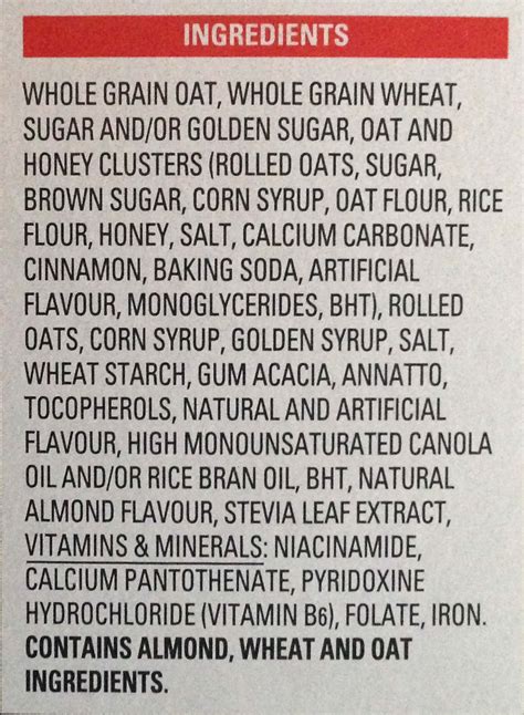 The ingredient list is the most important to me. Cereal - Healthy, High Fiber Cereal - Is It Good For You?