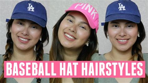 Baseball Hat Hairstyles Youtube