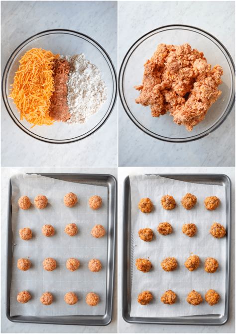 4 Ingredient Sausage Balls Recipe All Things Mamma