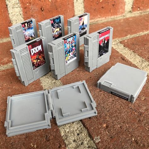 Retro Nes Cartridge Nintendo Switch Game Case Custom Labels Etsy