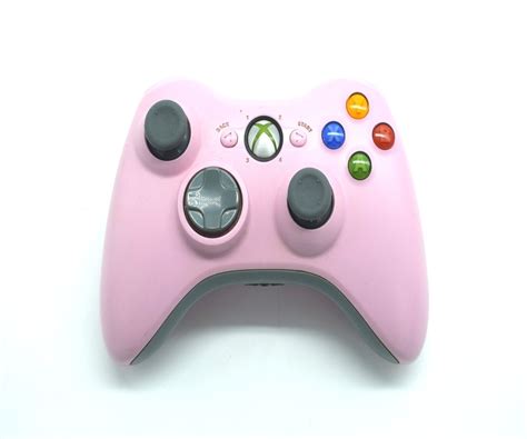 Official Microsoft Xbox 360 Wireless Controller Pink Baxtros